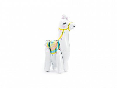 Foliový balonek Lama - 61 x 39 cm
