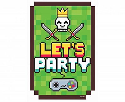 Party pozvánky Game on - 6 ks