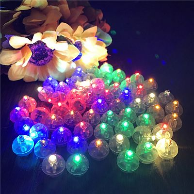 Farebné LED svetielka do balónika Multi - 10 ks