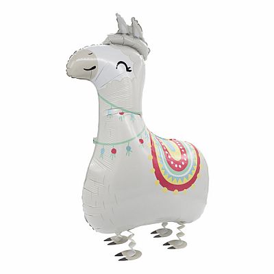 Chodiaci balónik Lama - 93 cm