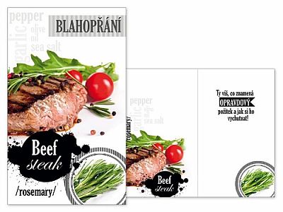 Srdečné blahoželanie - Gril
