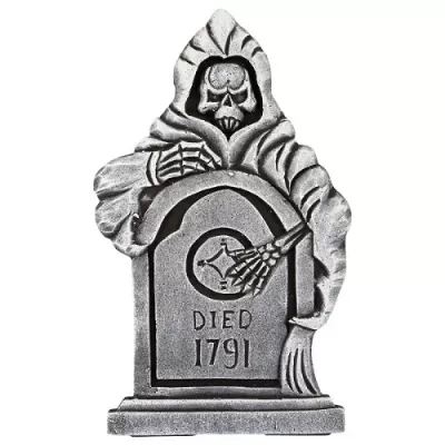 Halloweenska dekorácia Náhrobok - Died 1791 - 56 cm