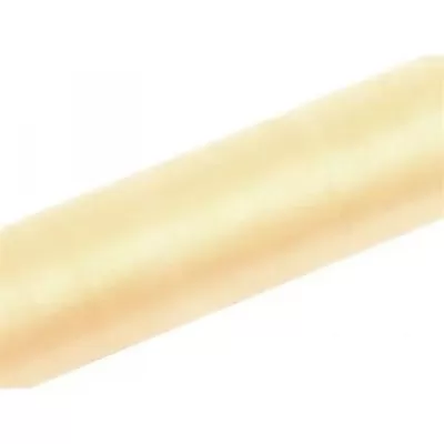 Organza 16cm x 9m smotanová