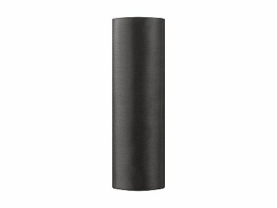 Satén v rolke úzky Čierny 16 cm x 9 m