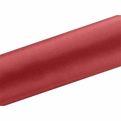 Satén v rolke úzky Červený 16 cm x 9 m