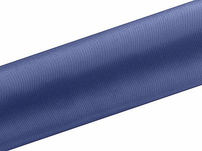 Satén v rolke úzky Tmavo modrý 16 cm x 9 m