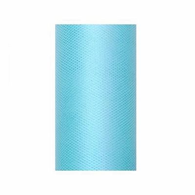 Tyl dekorační tyrkysový 30 cm x 9 m