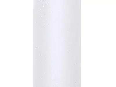 Tyl dekorační bílý 30 cm x 9 m