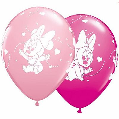 Latexový balónik Baby Minnie 30 cm