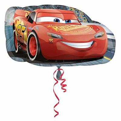 Fóliový balónik Cars - Blesk McQueen 76 x 43 cm