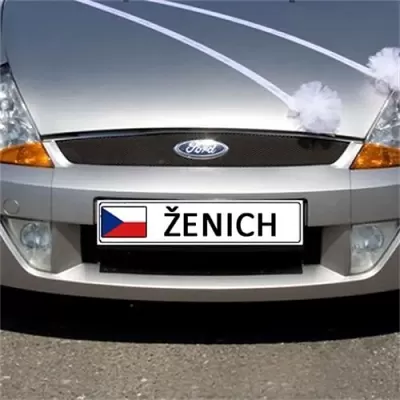 Svadobné ŠPZ - Ženích
