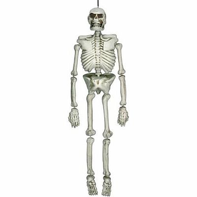 Halloweenska dekorácia ľudská kostra 137 cm