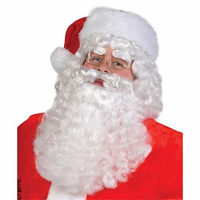 Paruka a vousy - Mikuláš/Santa - deluxe