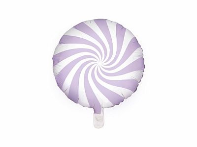Fóliový balónik cukrík Lila - 45 cm