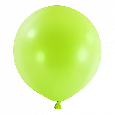 Dekoračné balóniky svetlo zelené 60 cm - 4 ks