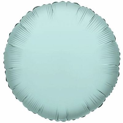 Fóliový balónik kruh mätovo zelená 46 cm
