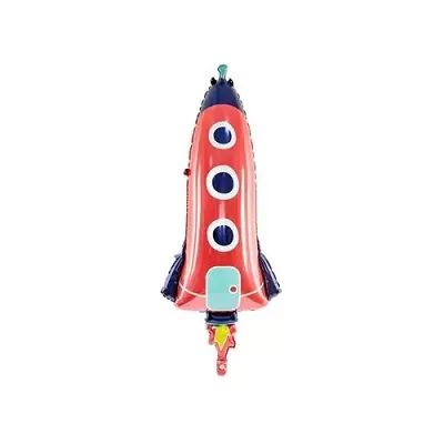 Fóliový balónik Space - Raketa 44 x 115 cm