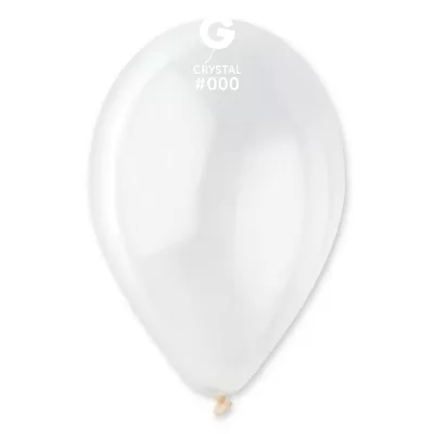 Balónik 26cm/10" #000 transparentný 100 ks
