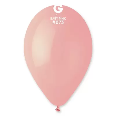 Balónik 26cm/10" #073 baby ružový 100 ks