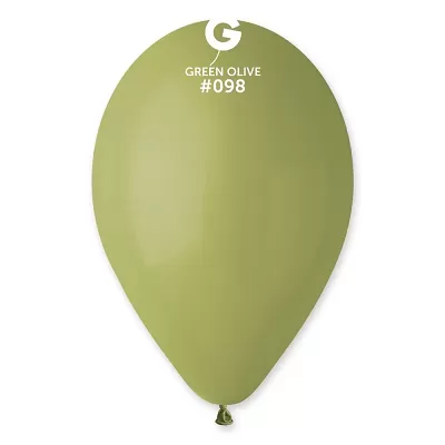 Balónik 26cm/10" #098 olivový 100 ks