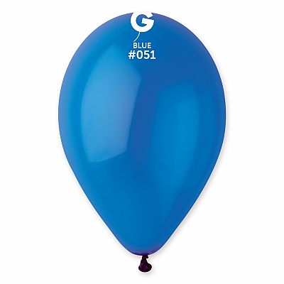Balónik 30cm/12" #051 modrý 100 ks