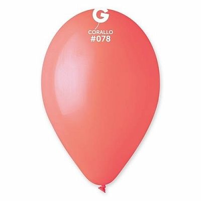 Balónik 26cm/10" #078 koralový