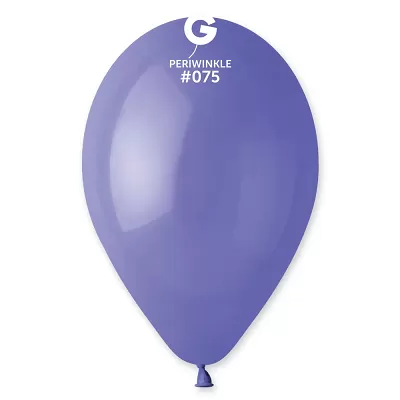 Balónik 26cm/10" #075 modrý Periwinkle 100 ks