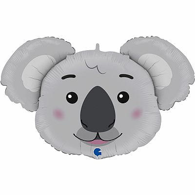 Fóliový balónik - hlava koaly 94 cm