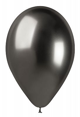Balónik 33cm/13" #090 SHINY vesmírne šedý 50 ks