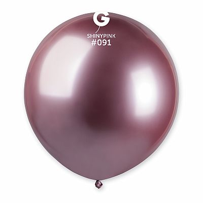 Balónik 48cm/19" #091 SHINY ružový