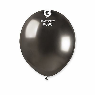 Balónik SHINY 13cm/5" #090 vesmírne šedý 100 ks