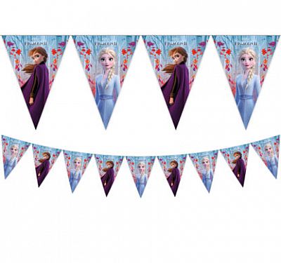 Vlajočková girlanda Frozen 2 - 230 cm