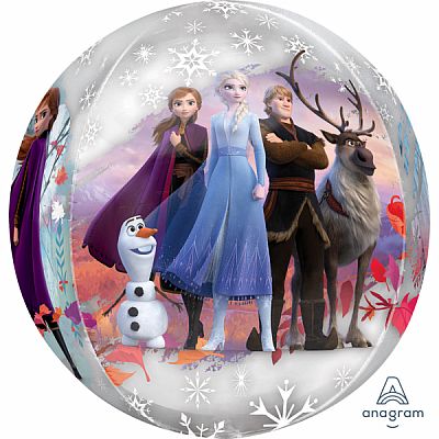 Fóliový balónik gule Frozen 2 - 40 cm