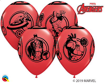 Latexové balonky Avengers 6 ks