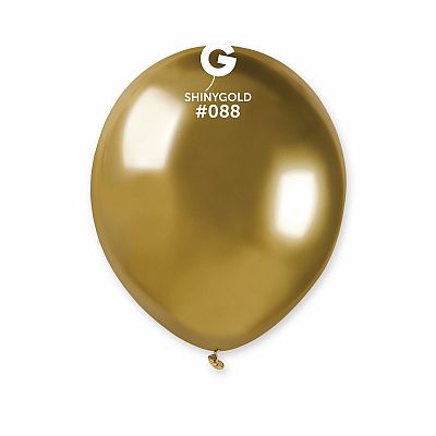 Balónek SHINY 13cm/5" #088 zlatý 100 ks