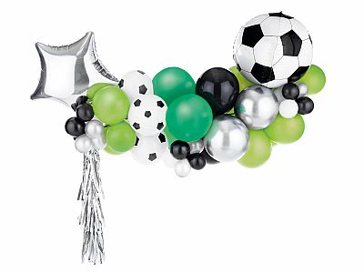 Balóniková girlanda Futbal 150x126cm