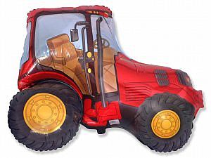 Fóliový balónik Traktor červený 73cm x 95cm
