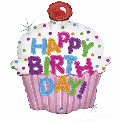 Fóliový balónik Cupcake HB 79cm