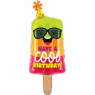 Fóliový balónik Zmrzlina COOL Bday 114cm