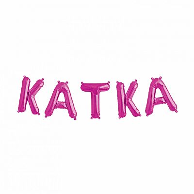 !VÝPRODEJ! Balónkový nápis - Katka (Balónkový nápis - Katka)