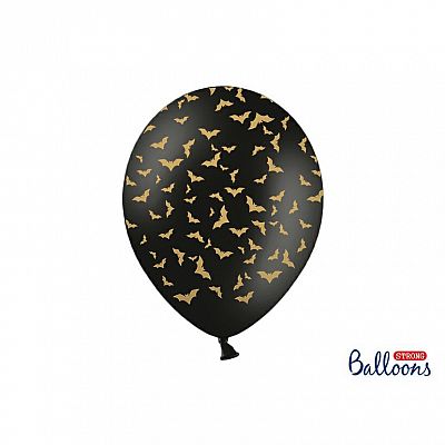 Latexový balonek Netopýři 6 ks 30 cm