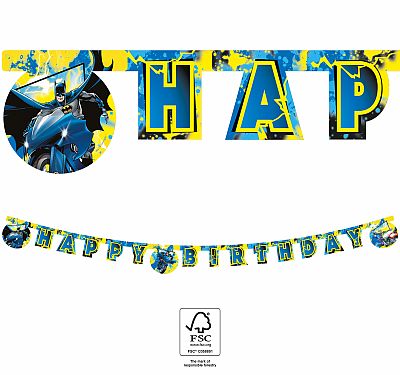 Závěsný banner - Batman Happy Birthday