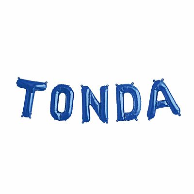 !VÝPRODEJ! Balónkový nápis - Tonda