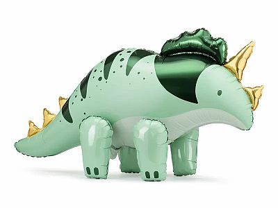 Fóliový balónik Stojaci dinosaurus Triceratops 101 x 61 cm