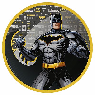 Papírové party talíře Batman 23 cm