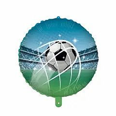 Fóliový balónek se závažím - Kruh - Fotbal 46cm