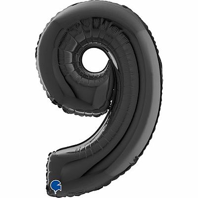Číslice 9 černá (66cm,26")