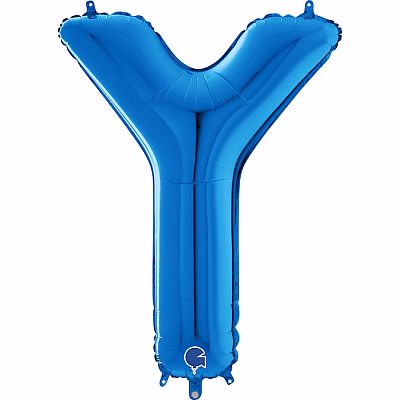 Písmeno modré Y (66cm,26")
