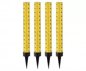 Dortové fontánky zlaté 12 cm - 4 ks