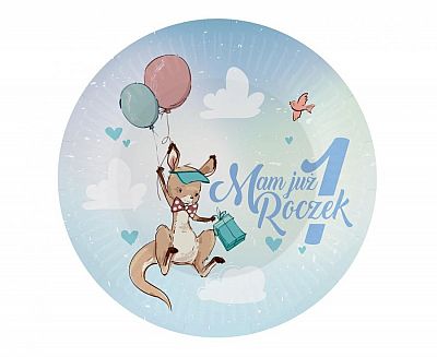 PL Papierové taniere - Mam już 1 roczek